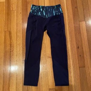 Lululemon leggings in navy size 6